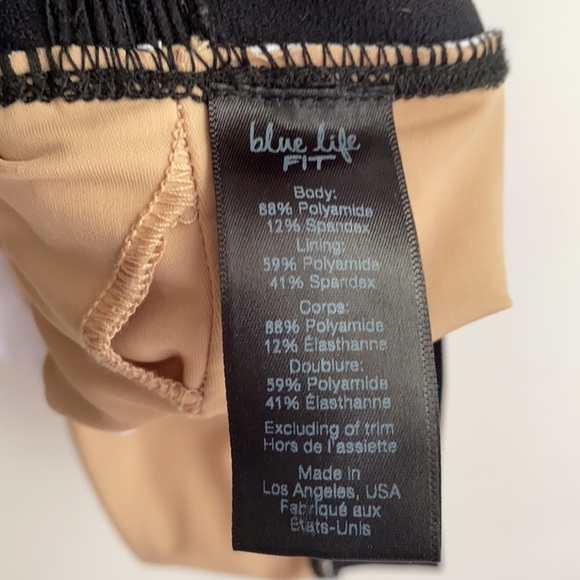 Blue Life Fit Contrast Sports Bra, Size S - Picture 6 of 14